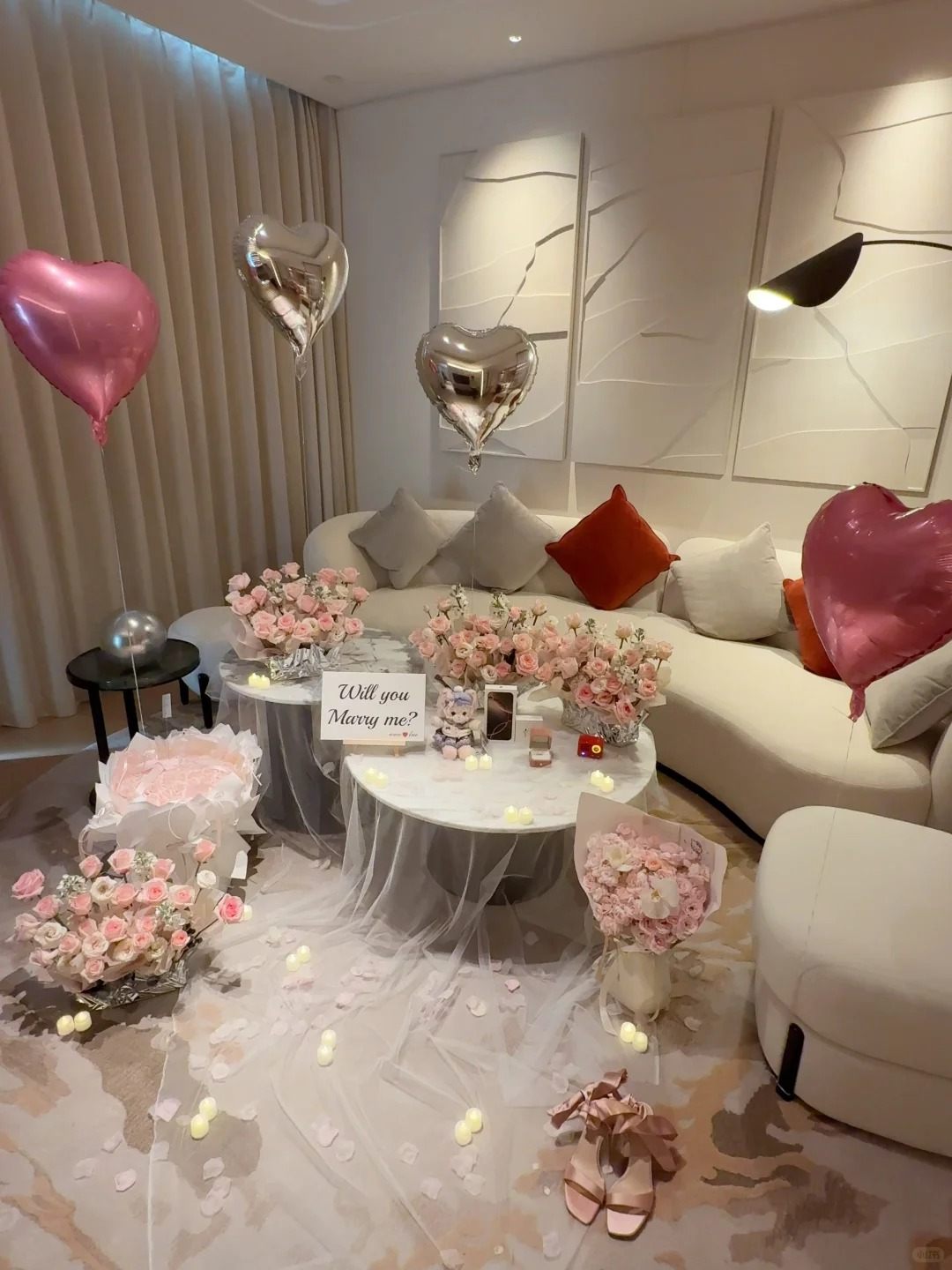 成都求婚表白 现场布置案例