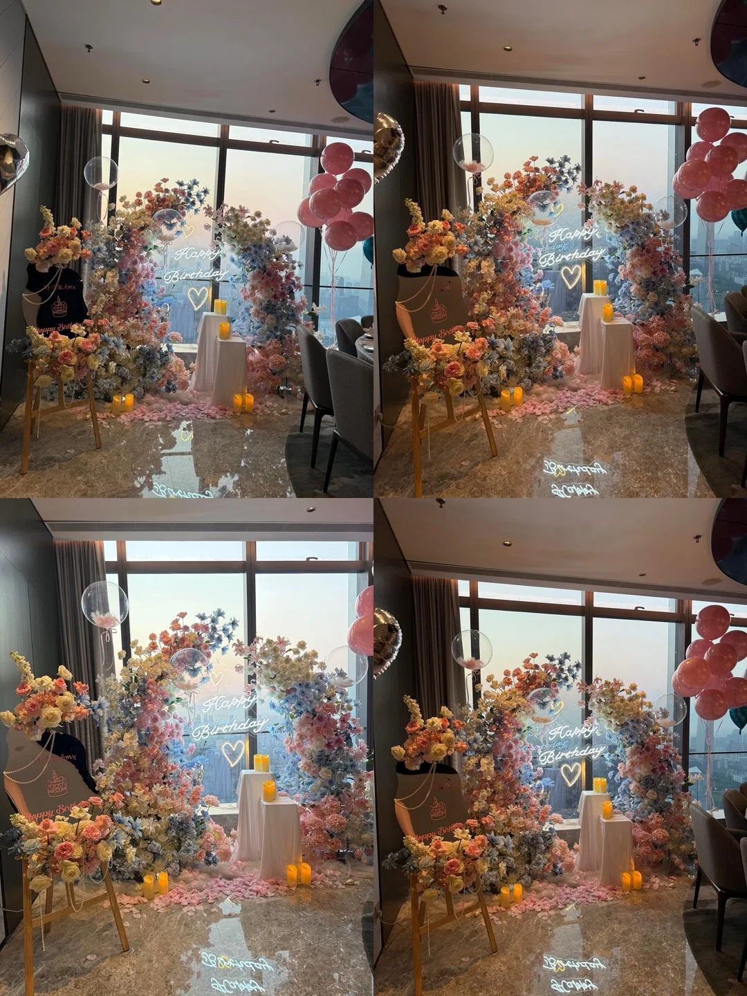 成都活动现场多角度搭建效果