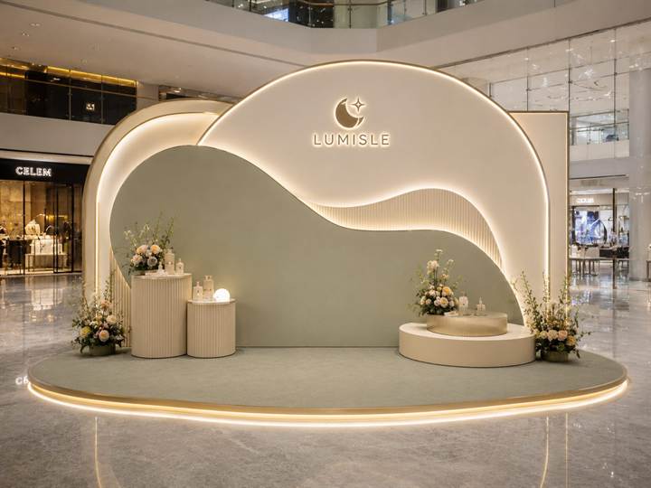 品牌产品展示区方案效果展示