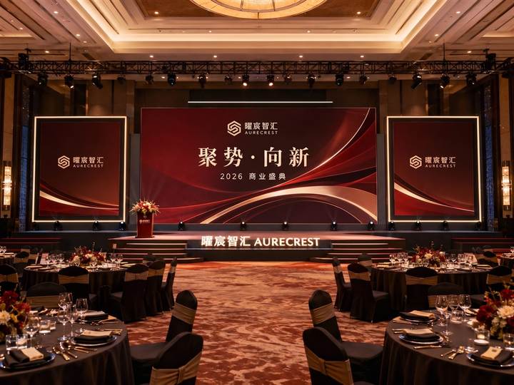 年会宴会厅整体方向方案效果展示