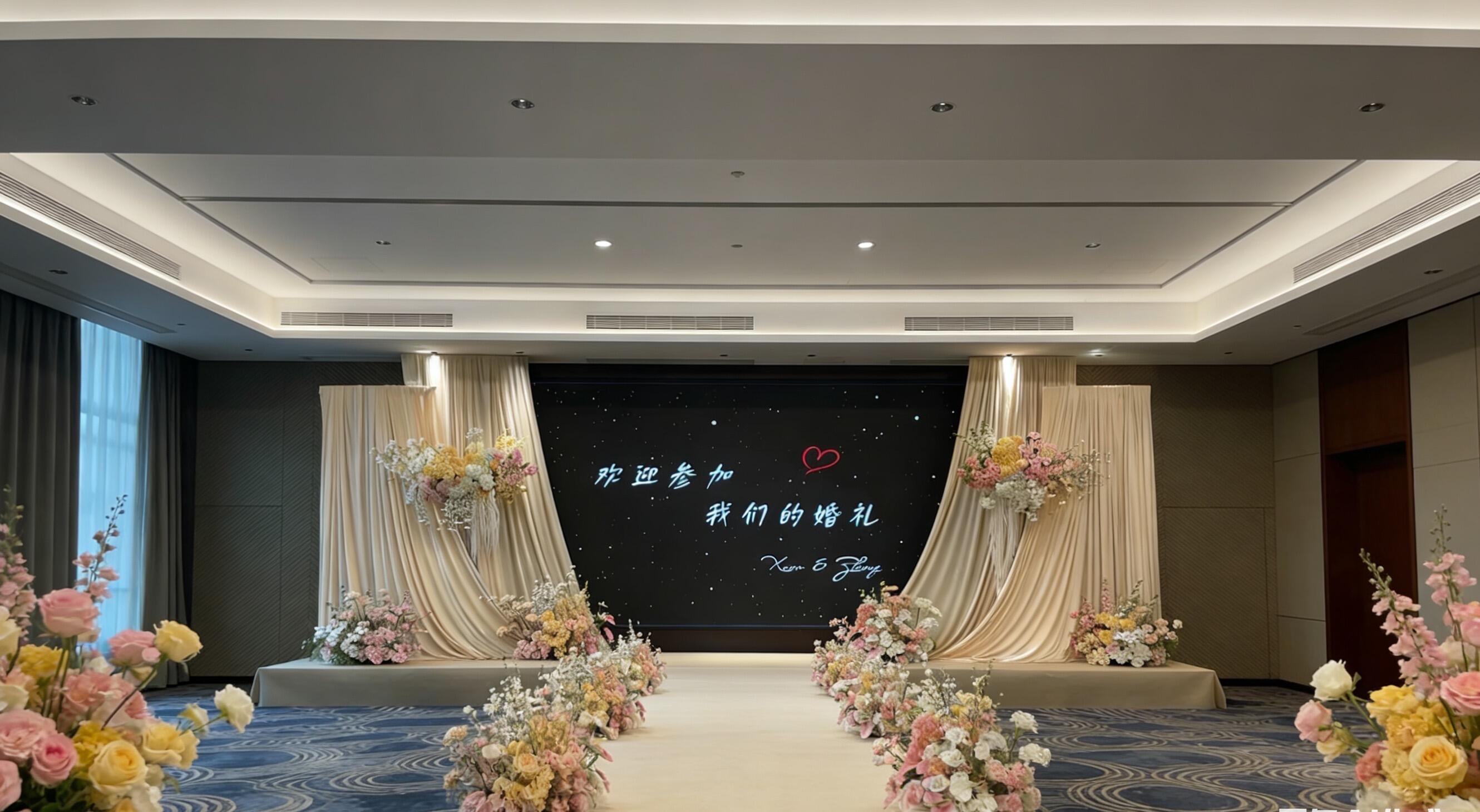 婚礼答谢宴布置场景参考